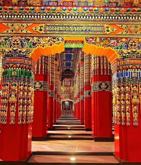 Jiuzhaigou Zharu Monastery Main Hall